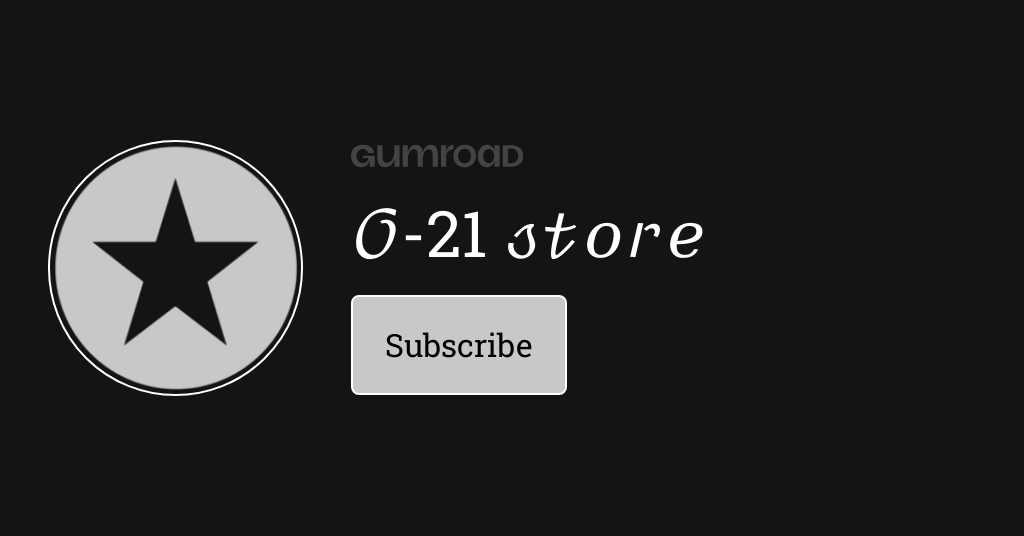𝒪-21 𝓈𝓉𝑜𝓇𝑒