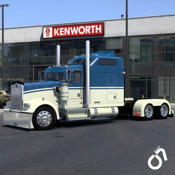 Kenworth W900L McKinley Paint Scheme by O.7 Studio Design Works