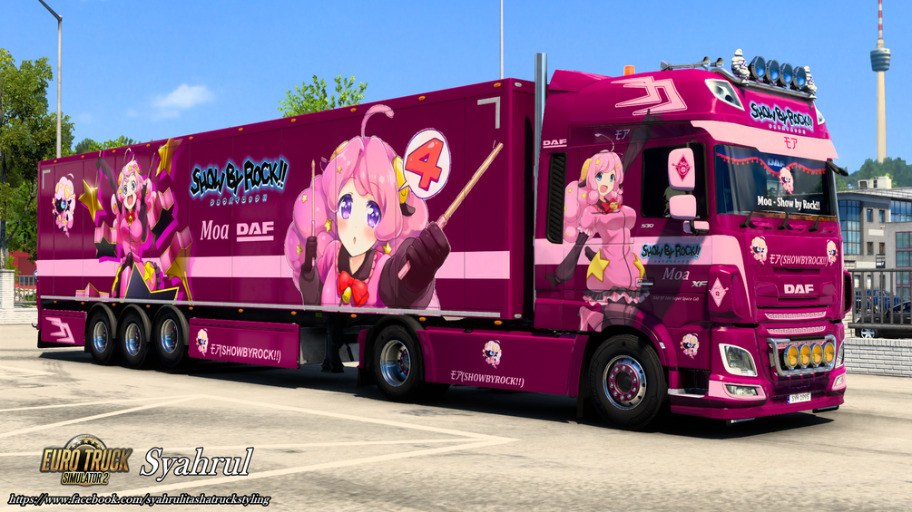 [ETS2] Moa | Show by Rock [Combo Skin] by Syahrul Itasha Truckstyling 痛トラック