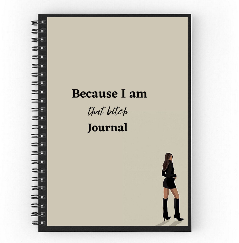 Sassy Chic themed Daily Journal