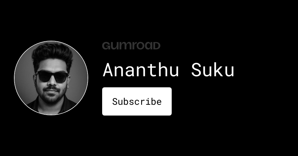 Ananthu Suku