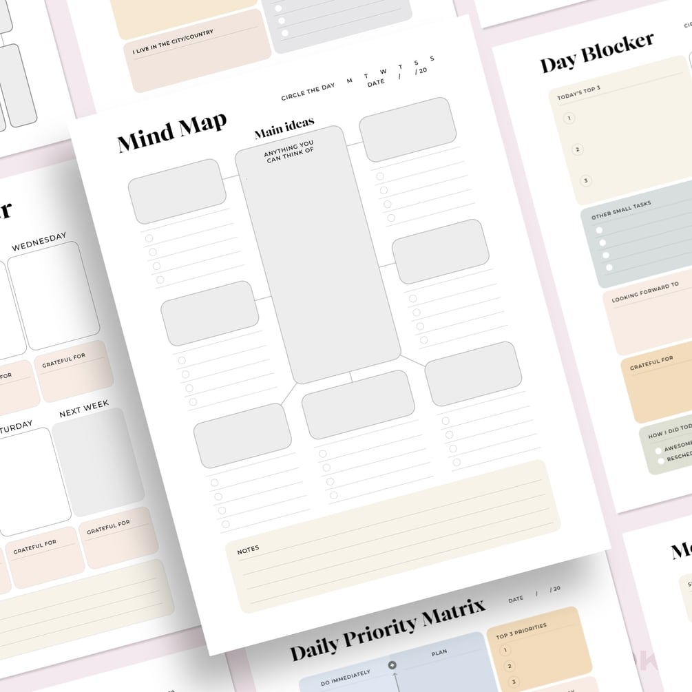 Mind Map Printable