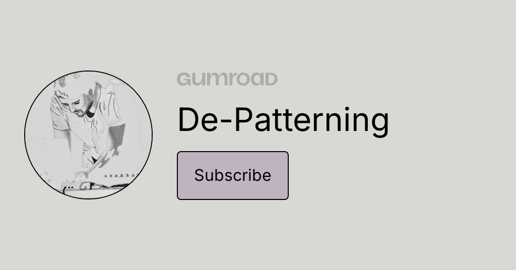 De-Patterning