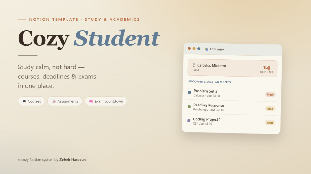 Cozy Student