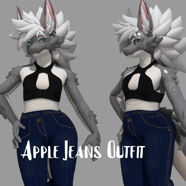 : ̗̀➛ [ Asset ] Ashbeast Apple jeans Outfit by Lycheee