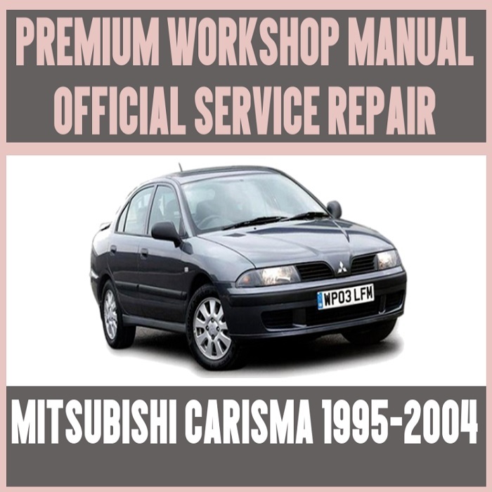 mitsubishi carisma 19952004 manual