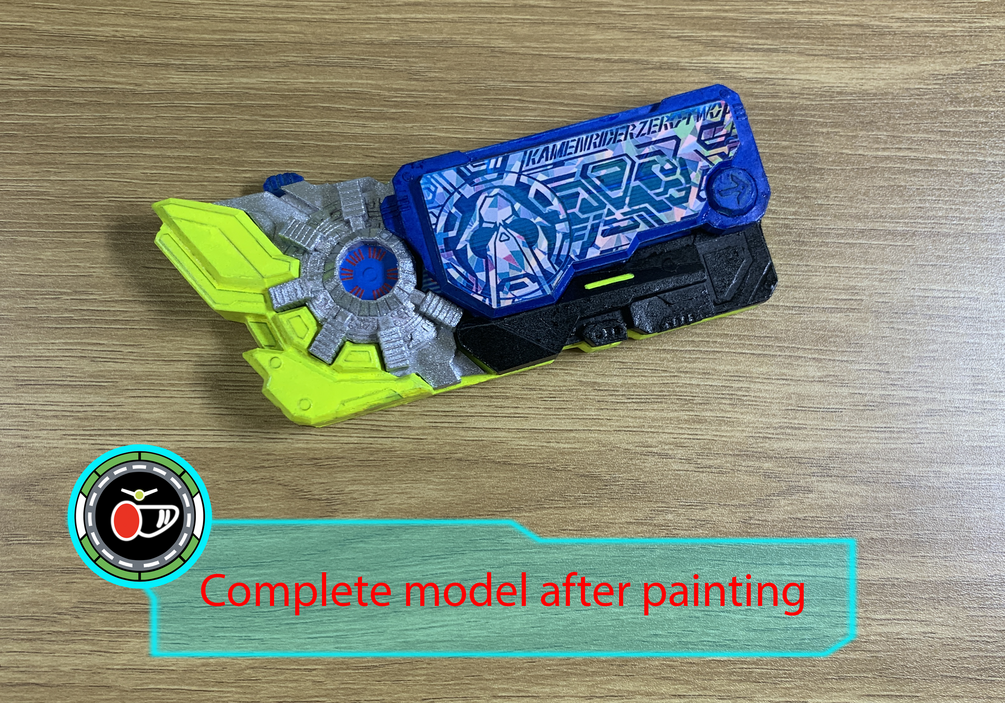 Zero Two Progrise Key Papercraft (Template file + Pdo file)