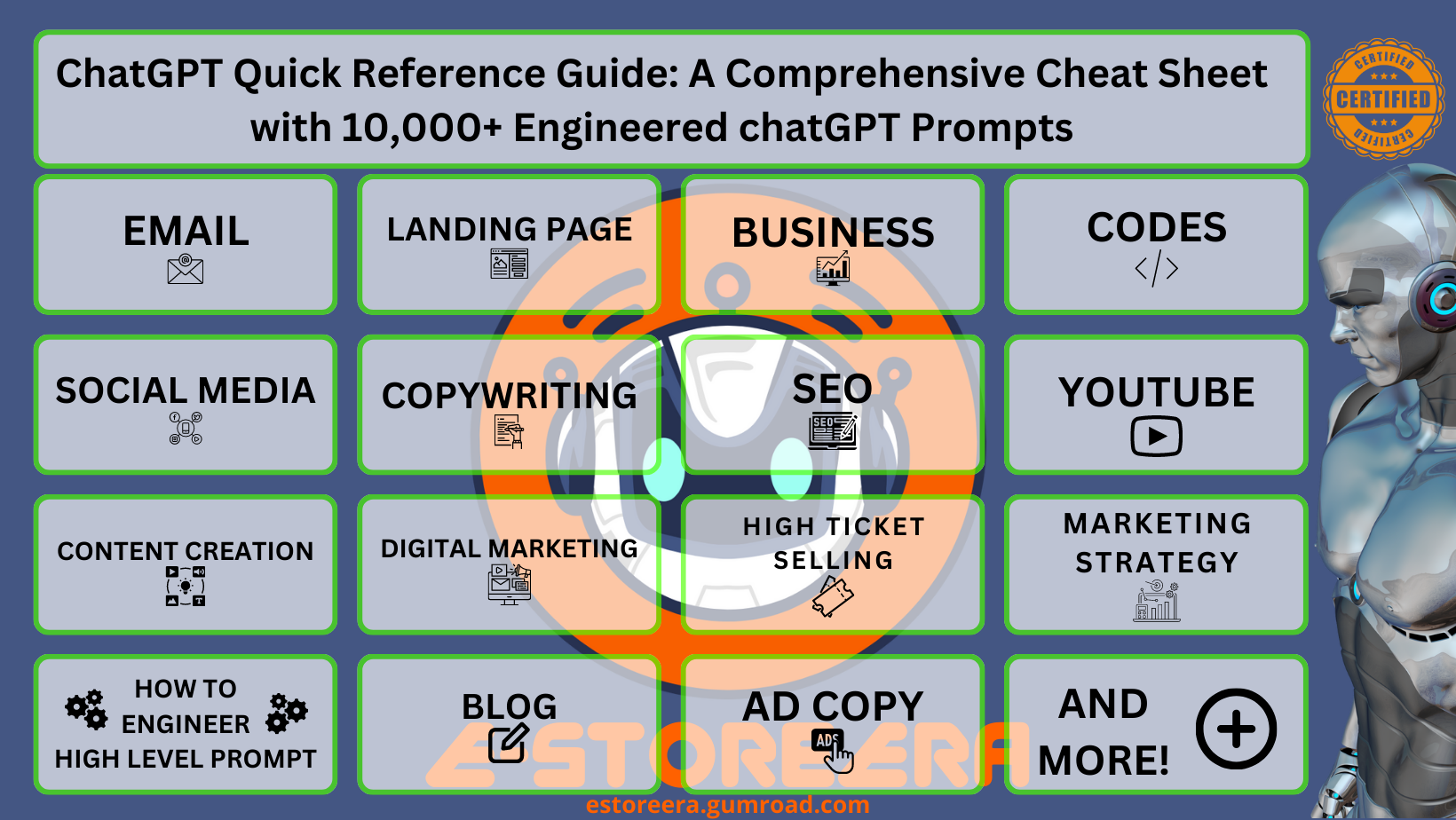 ChatGPT Quick Reference Guide A Comprehensive Cheat Sheet with 10,000