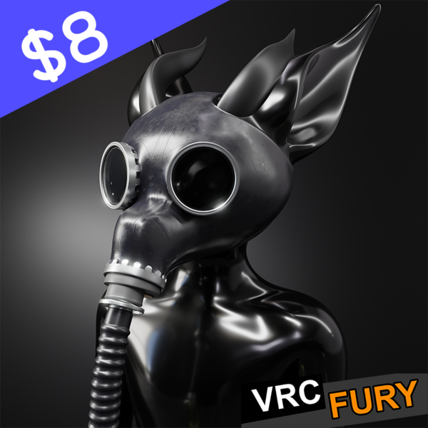 VRChat GP5 Gas Mask for the Nardoragon
