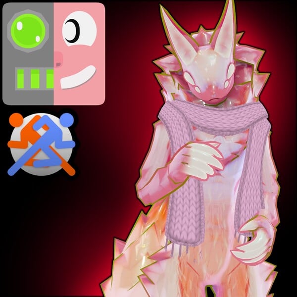 40% OFF🧨IN DESCRIPTION | Ice Wraith Eel VRChat Furry Model