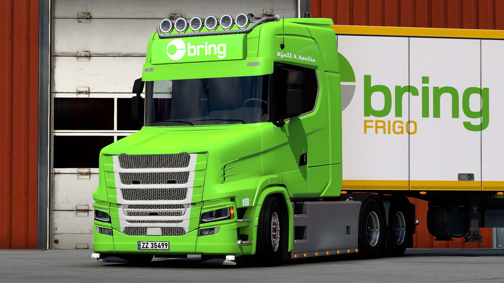 Scania Torpedo Bring Combo Skin by ETS2 Hedmark Truckstyling