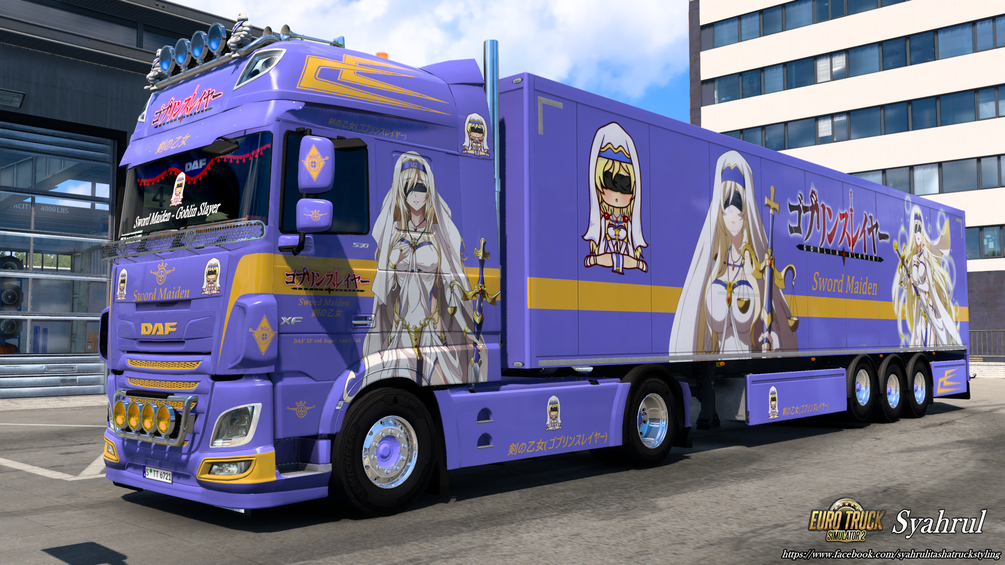 [ETS2] Sword Maiden | Goblin Slayer [Combo Skin] by Syahrul Itasha Truckstyling 痛トラック