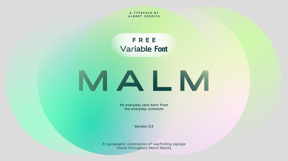 Malm - Free typeface