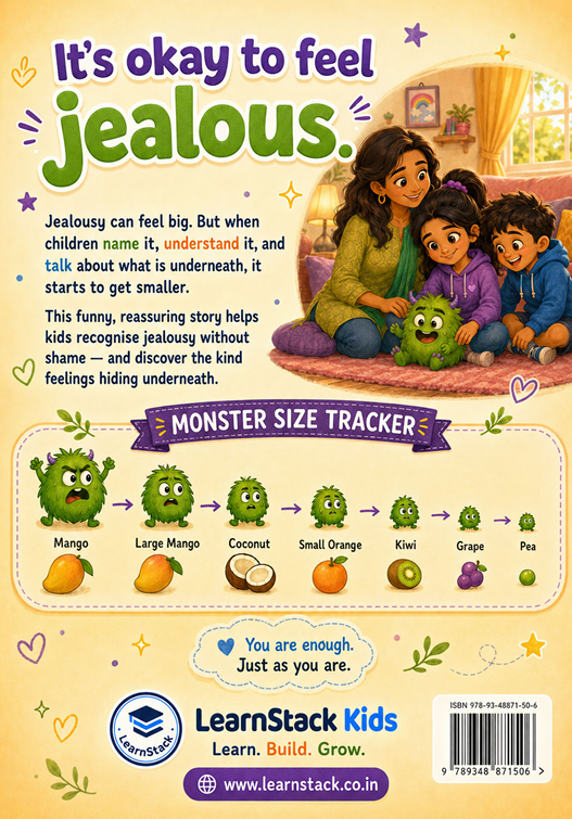 The Jealousy Monster — A Kids’ Story About Understanding Jealousy & Choosing Kindness preview image 12