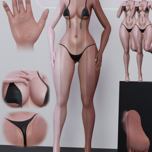 textures for egirl/anime/fantasy vr base