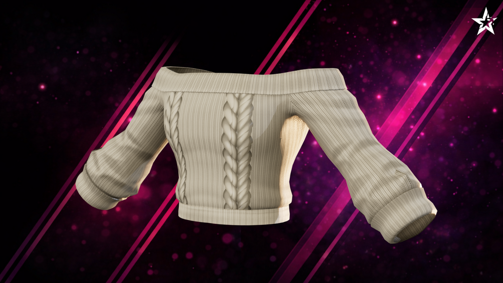 Casual Goth Mayu showcase render 3