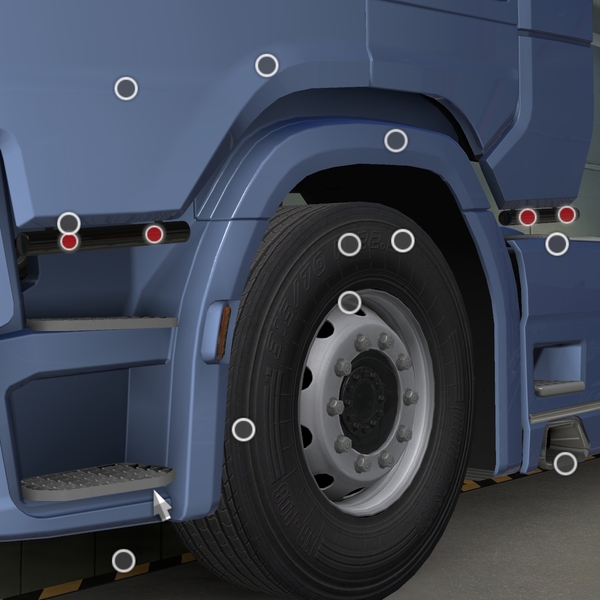 *[sbar tuning part] Side cab light bar by WC007 D3SIGN