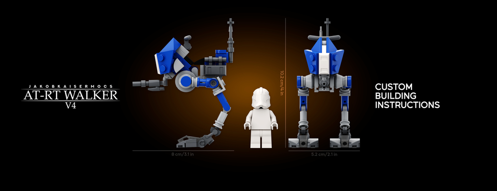 Lego 501st walker instructions hot sale