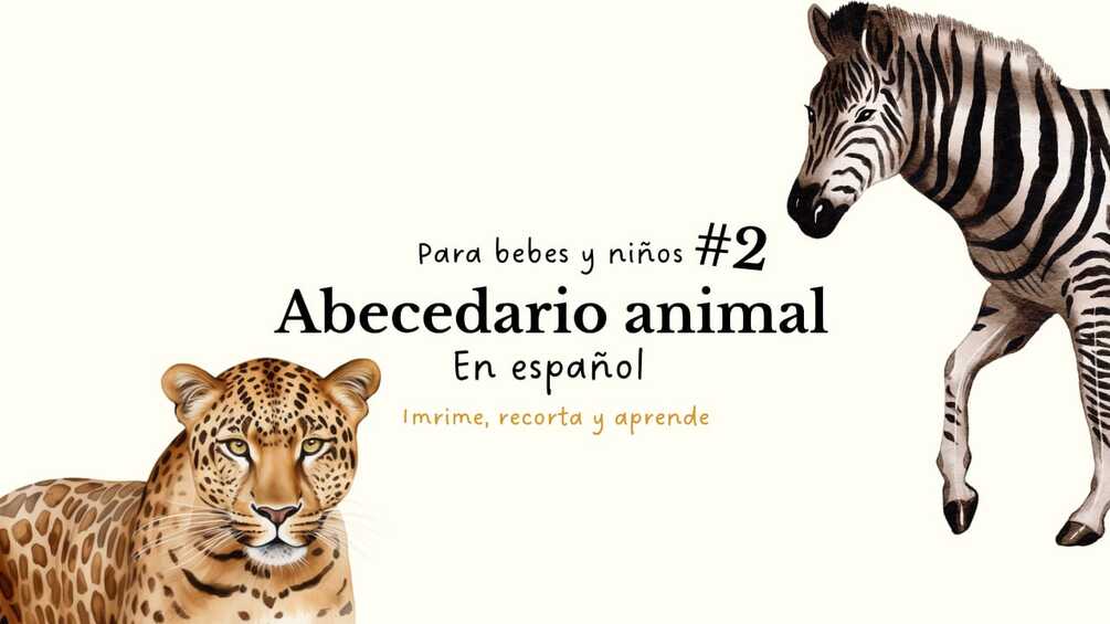 L ab c daire des animaux 2 espa ol 