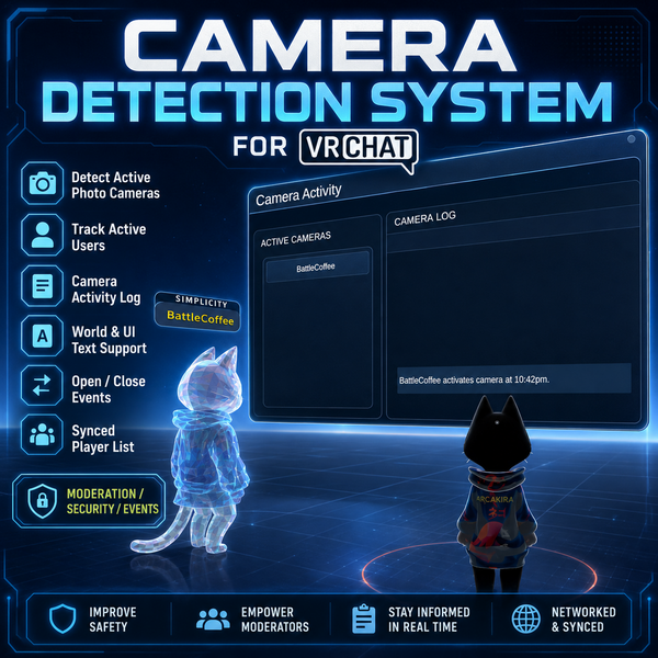 VRChat Camera Detection System preview