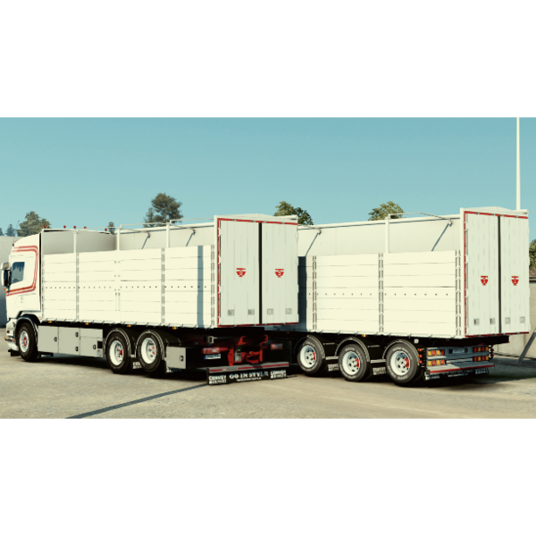 ETS2 Mod Convoy Parts Mudflap Pack by ETS2 Mods