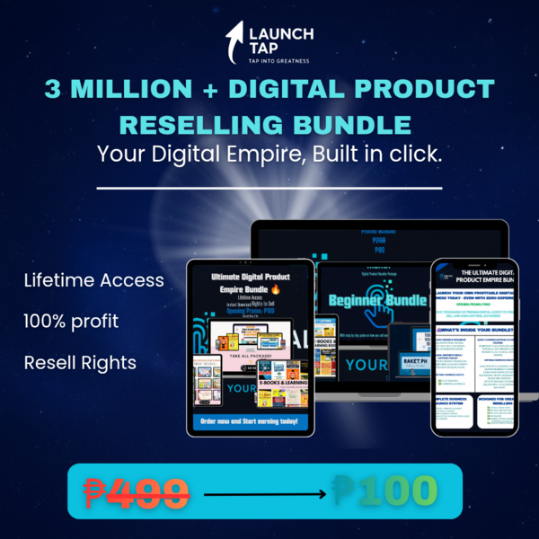Launch Tap Method - Digital Product Bundle