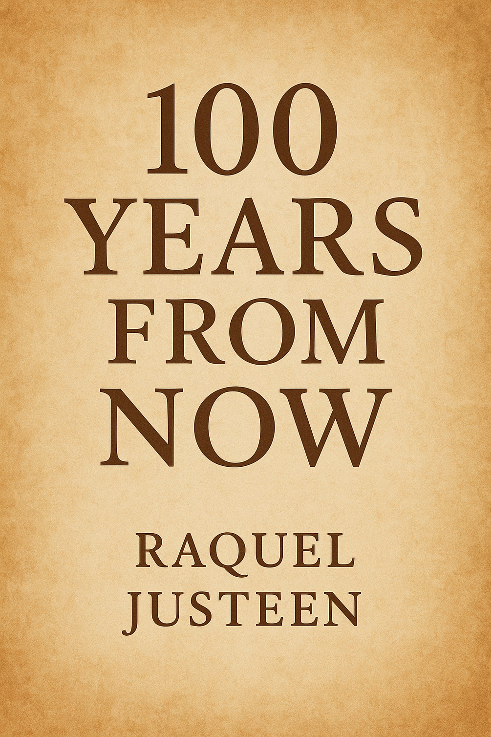 100 Years from Now Book Cover