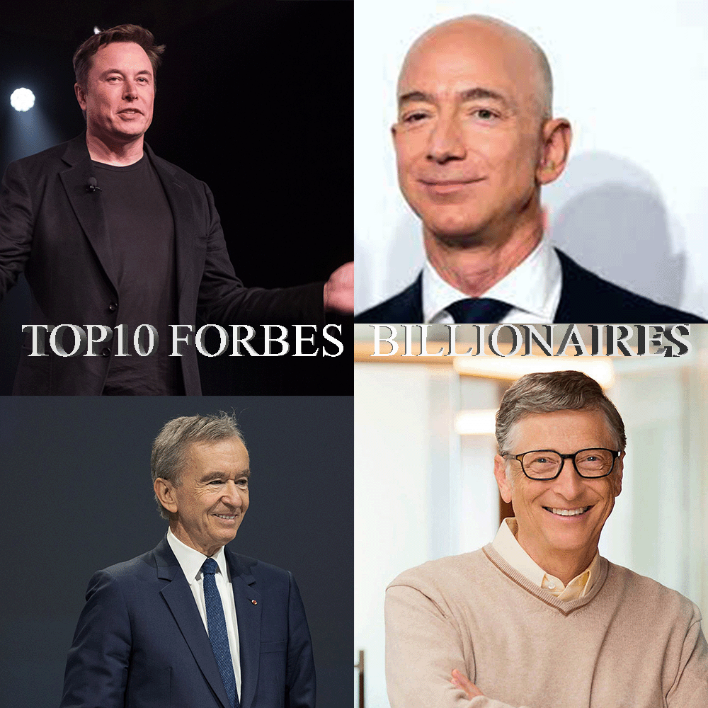 TOP 10 BILLIONAIRES IN THE WORLD