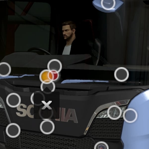 [stoneguard tuning part] Scania NG front window guard V2 by WC007 D3SIGN