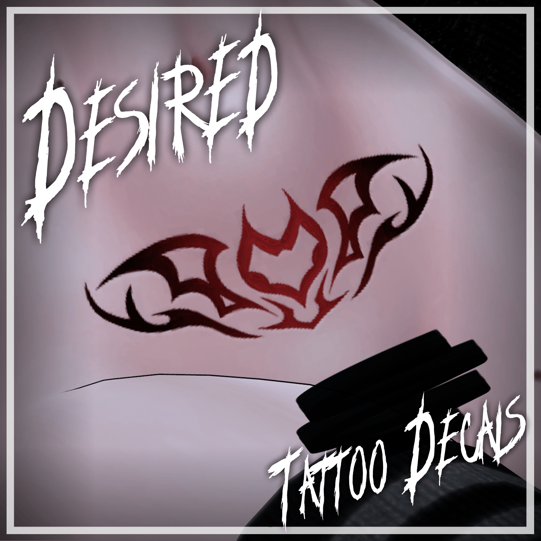 🖤 Desired | Womb Tattoo for EGirl VRBase 🖤