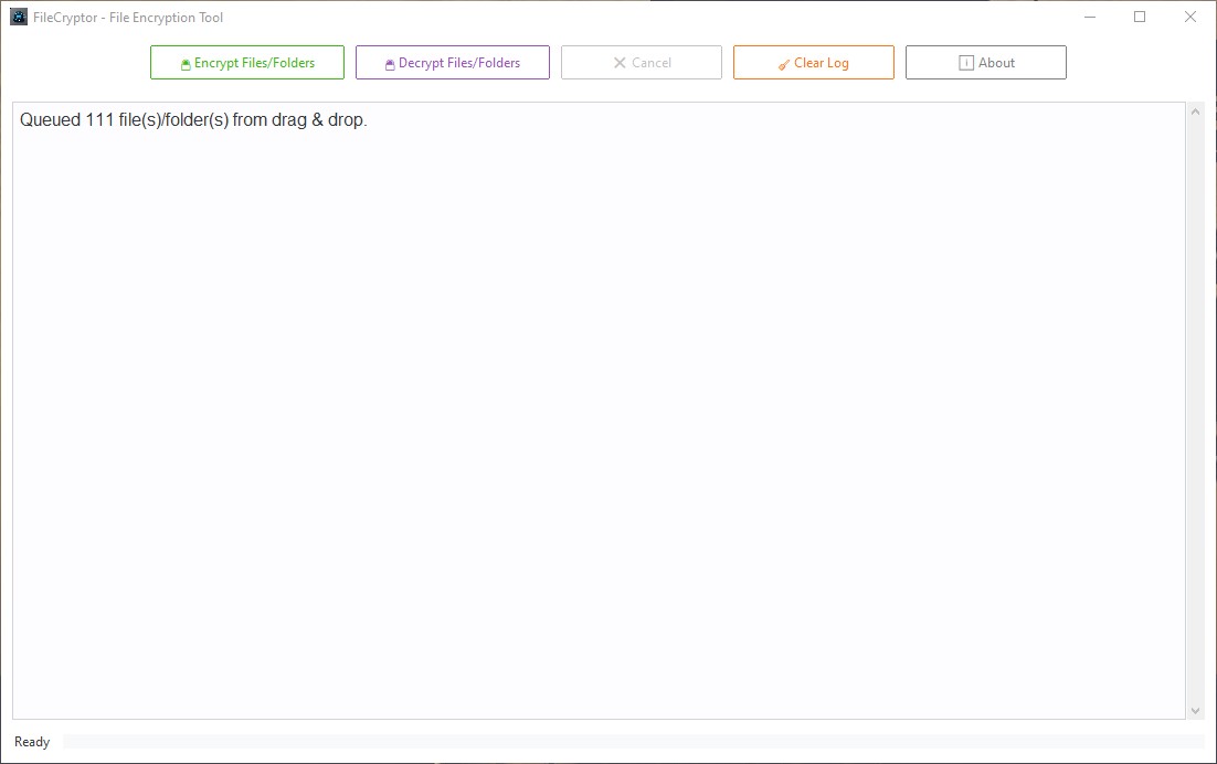 Drag & Drop Queued Files