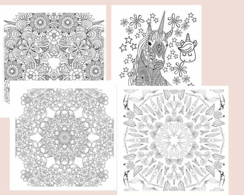 Mandala Coloring Pages For Adult - 30 Printable pages