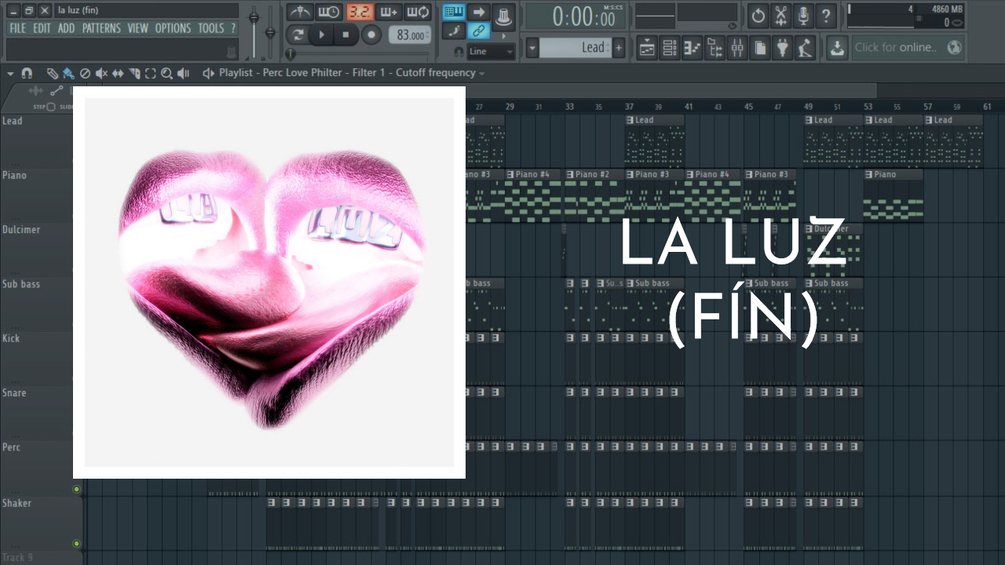 Kali Uchis, Jhay Cortez la luz (Fín) (FL Studio Instrumental Remake)