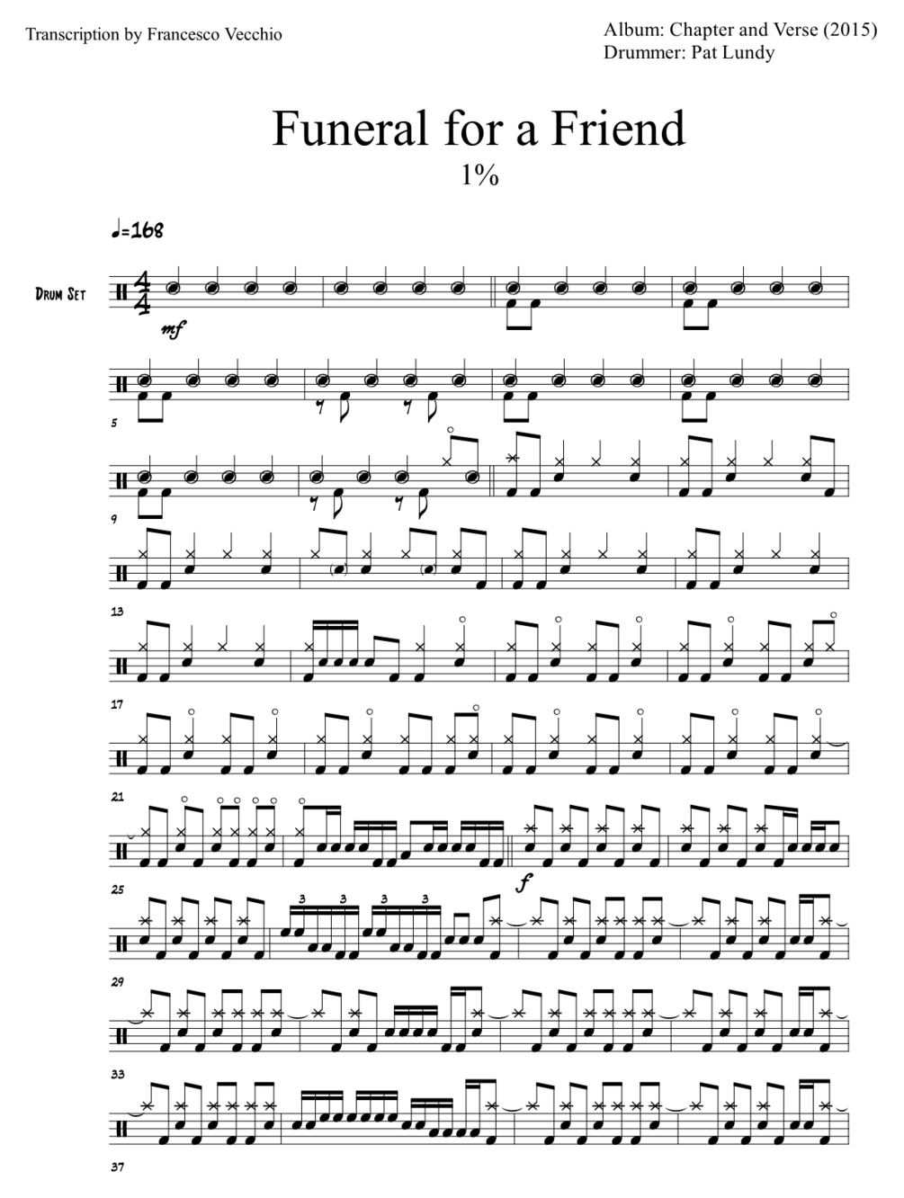 Drum store sheet music