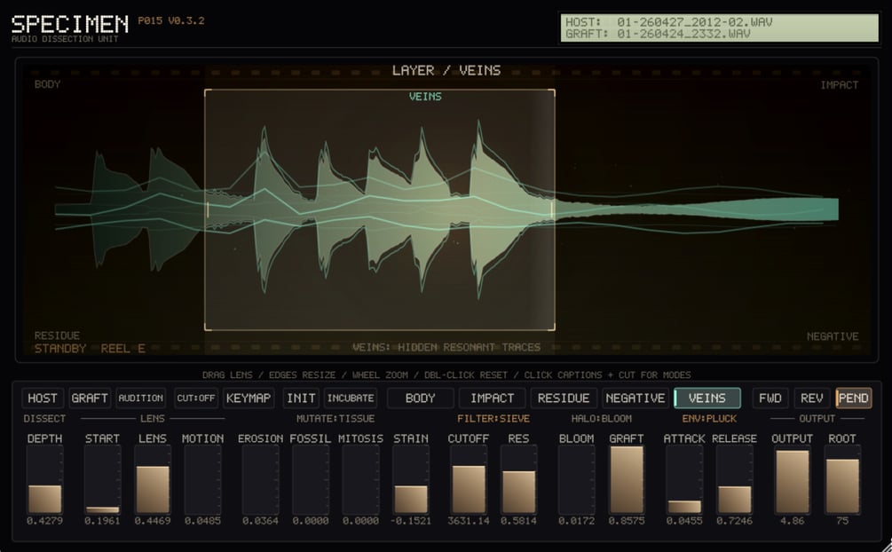 Specimen plugin interface