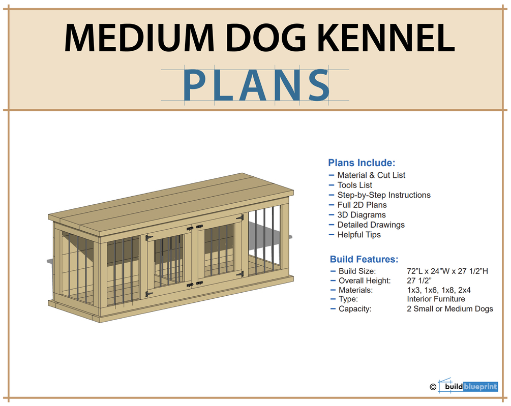 Dog kennels best sale plans to build