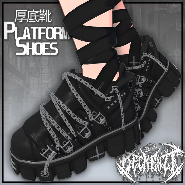 Platform shoes for Vrchat, Panda's base more
