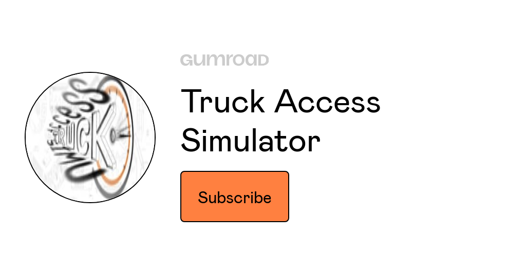 Truck Access Simulator