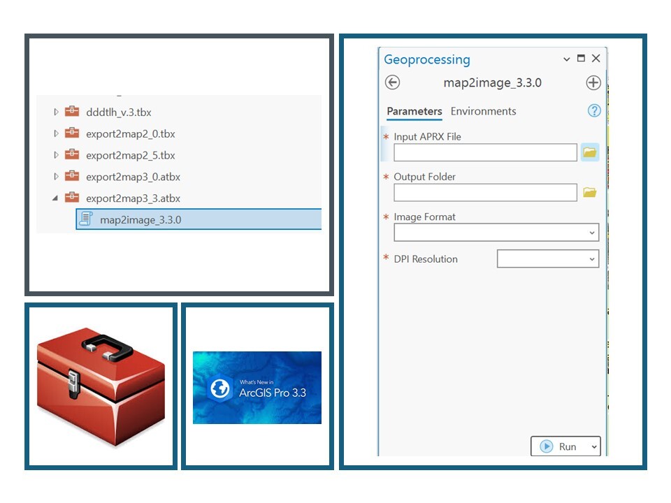 ToolBoox ARcGIS Pro - Aprx to Map (multi map)