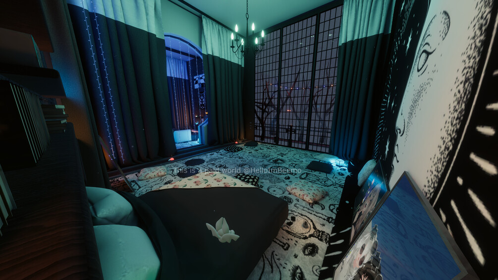 Weirdcore Music Room VRChat World by PolyProxy on VRC List