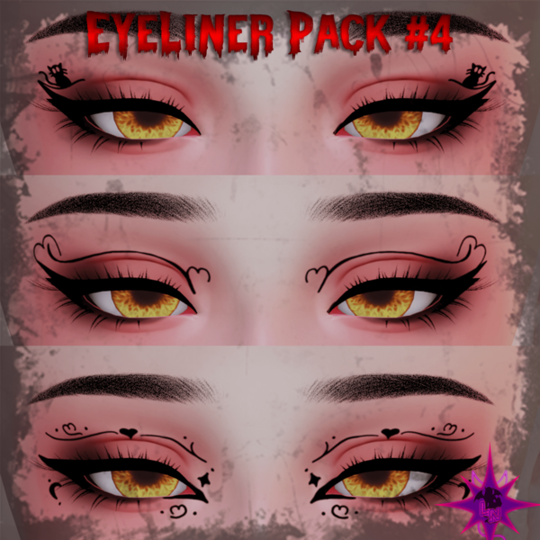 EyeLiner Pack 4 {Amelia Head}