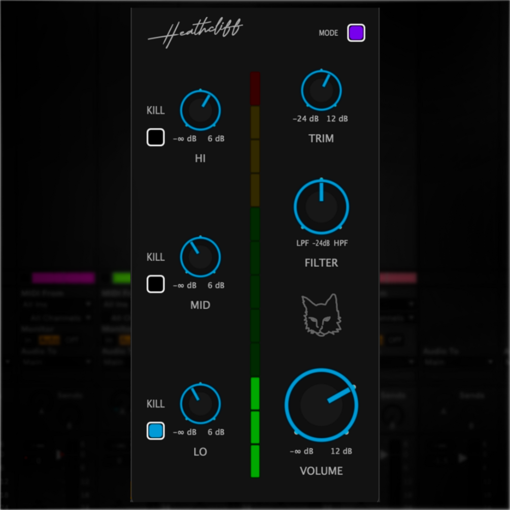 Heathcliff (Free) — Minimal 3‑Band DJ EQ
