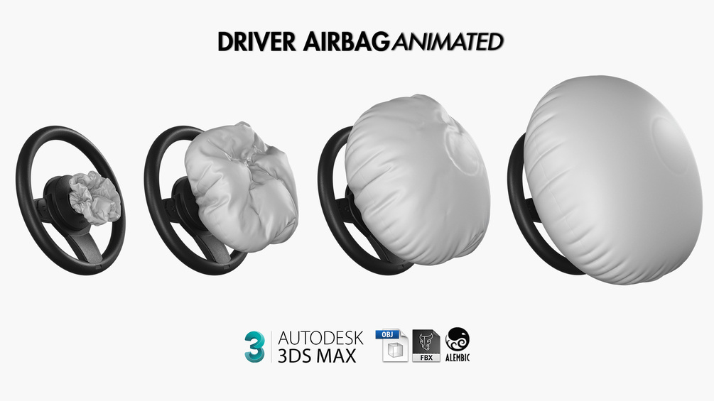 Driver Airbag Animated