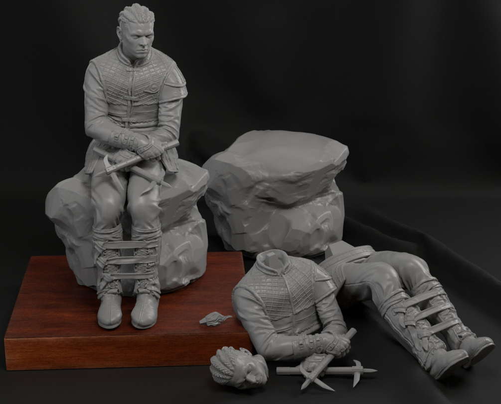 STL file IVAR BONELESS 👽・Design to download and 3D print・Cults