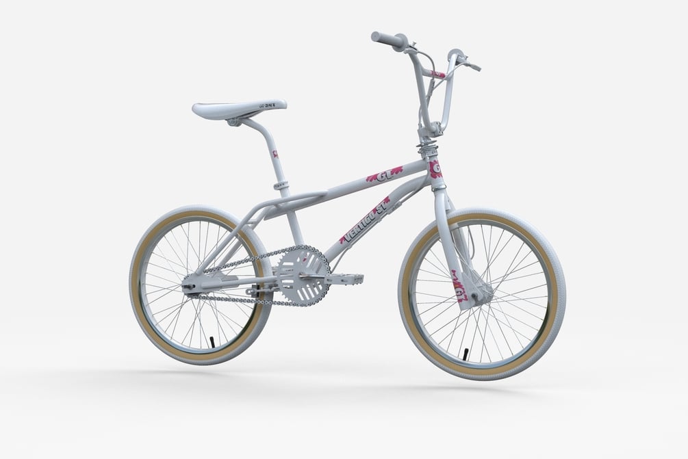 GT 20 oldschool BMX bike digital 3D model