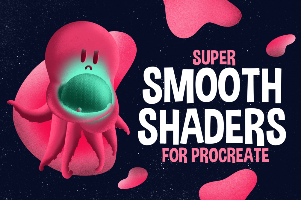 SHADER BRUSHES FOR PROCREATE by SeamlessTeam