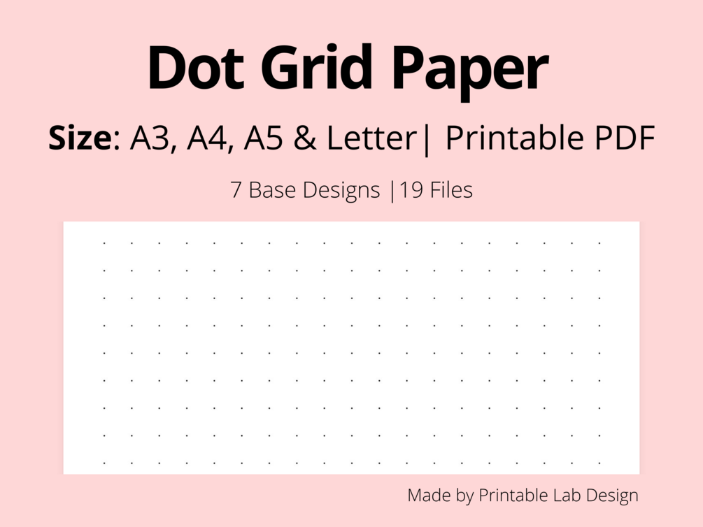 DOT GRID Paper Printable