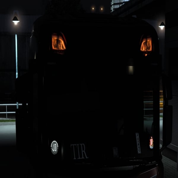 ˇ [cblig tuning part] Scania NG top lights lightning (smoked, yellow) by WC007 D3SIGN