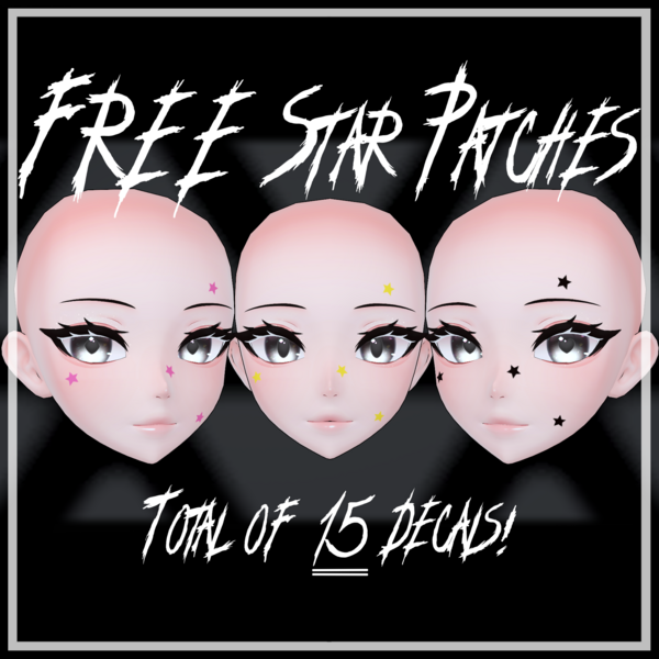 ⭐ FREE Star Pimple Patches ⭐ | Texture for Starlight