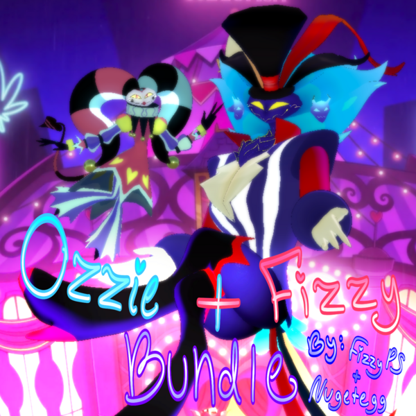 Asmodeus and Fizzarolli ~ VRChat Bundle Avatars by FizzyPS